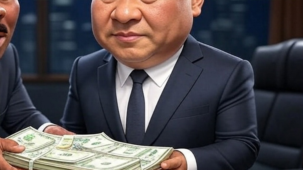 To show how ‘nonaligned’ he is, Browne posts a picture of himself with Xi Jinping